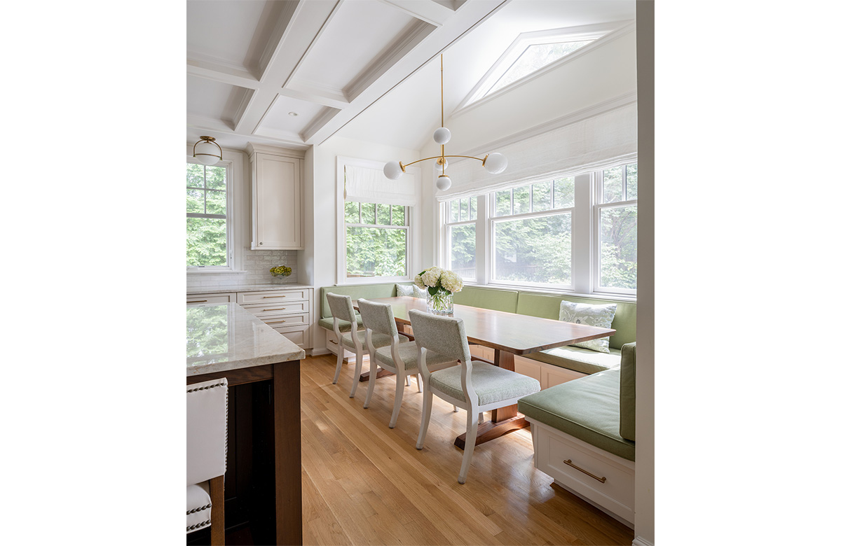 Anthony Wilder Design/Build interior renovation completed for the Bausch family